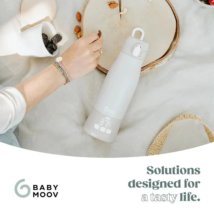 Babymoov Moov & Feed Rechargeable Travel Bottle Warmer - Mineral Beige - ebebek - Christmas
