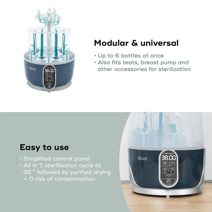 Babymoov Turbo Pure 3 - in - 1 Steriliser & Dryer & Purified Bottle Storage - ebebek - Christmas