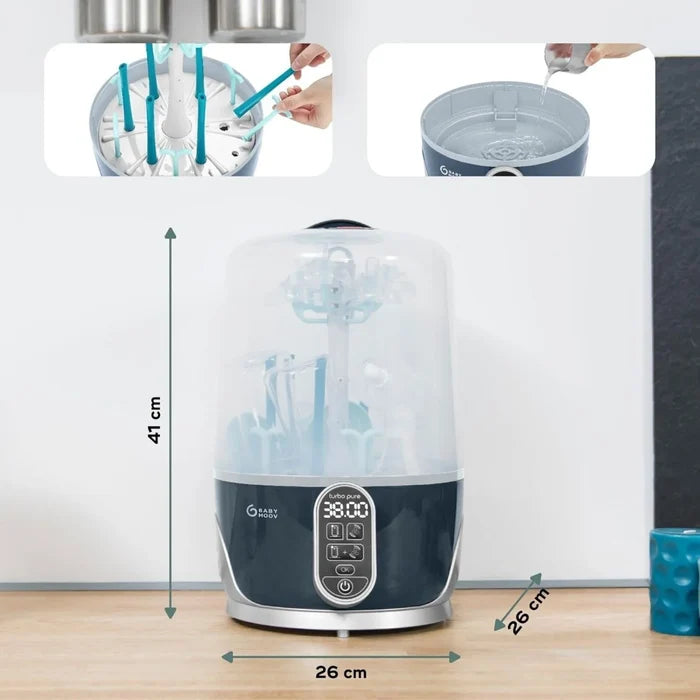 Babymoov Turbo Pure 3 - in - 1 Steriliser & Dryer & Purified Bottle Storage - ebebek - Christmas