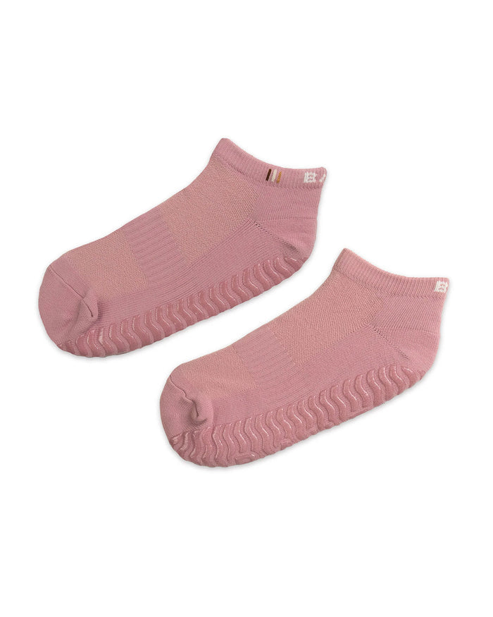 BAHE Studio Grippy Ankle Socks - Mauve