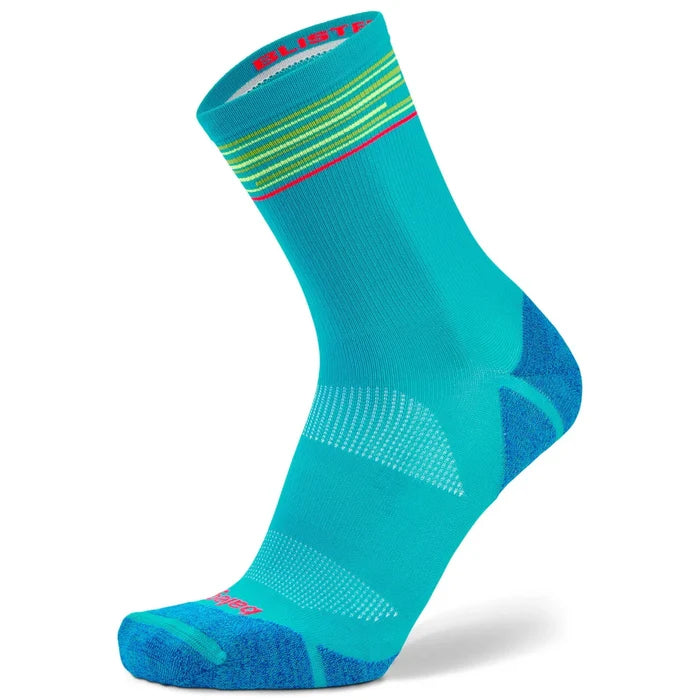 Balega Light Mini Crew Blister Resist - Blue/Lime