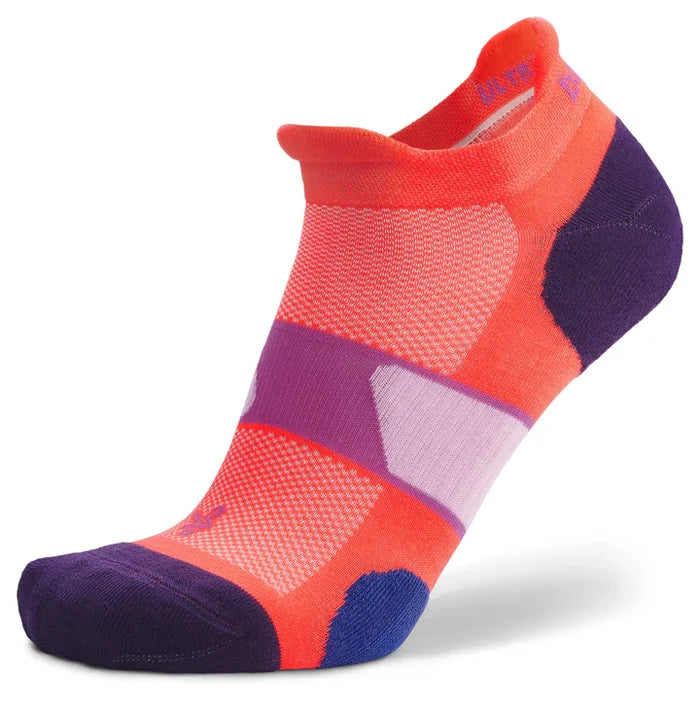 Balega No Show Ultra Glide - Fluorescent Coral