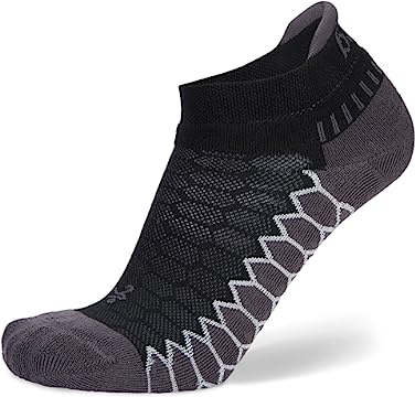 Balega Silver No Show - Black