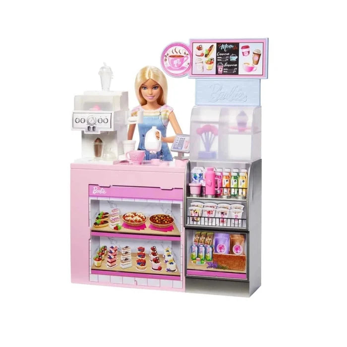 Barbie Coffee Shop Playset - ebebek