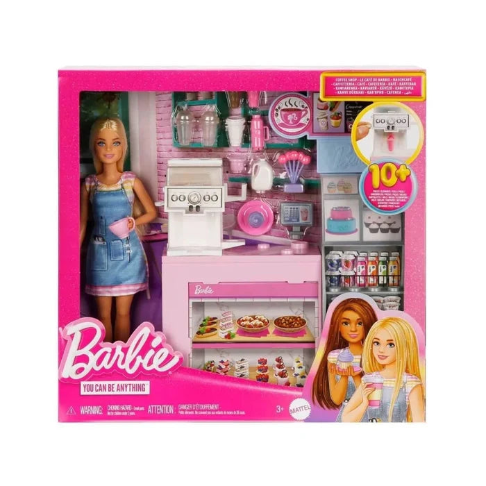 Barbie Coffee Shop Playset - ebebek