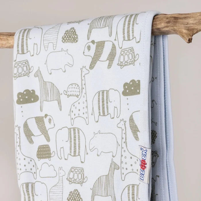 Bebbek Boy Blanket - Blue Blue - ebebek