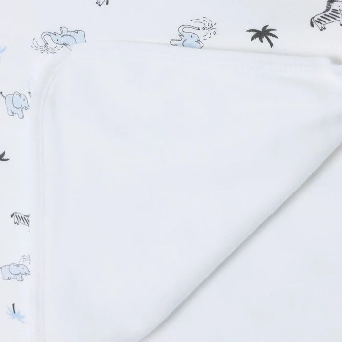 Bebecix Boys Cotton Jersey Blankets - Ecru Ecru - ebebek