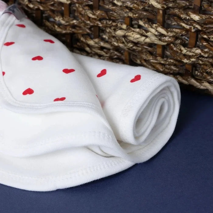 Bebecix Girls Cotton Jersey Blankets - Ecru Ecru - ebebek