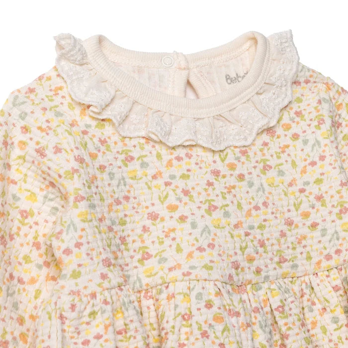 Bebetto Newborn Dress - Salmon - ebebek - Black Friday