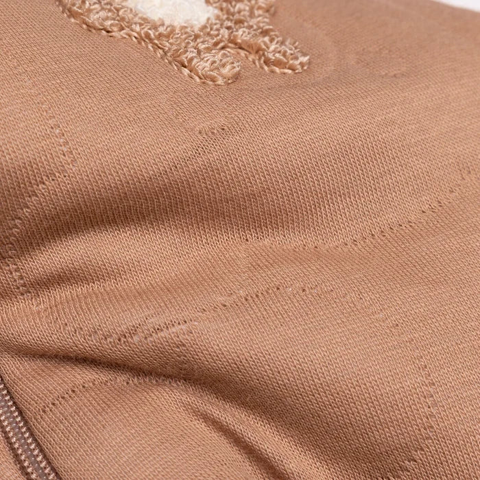 Bebetto Newborn Footless Jumpsuit - Brown - ebebek - Black Friday