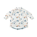 Bibado Long Sleeve Coverall Weaning Bib - Little Loader - ebebek