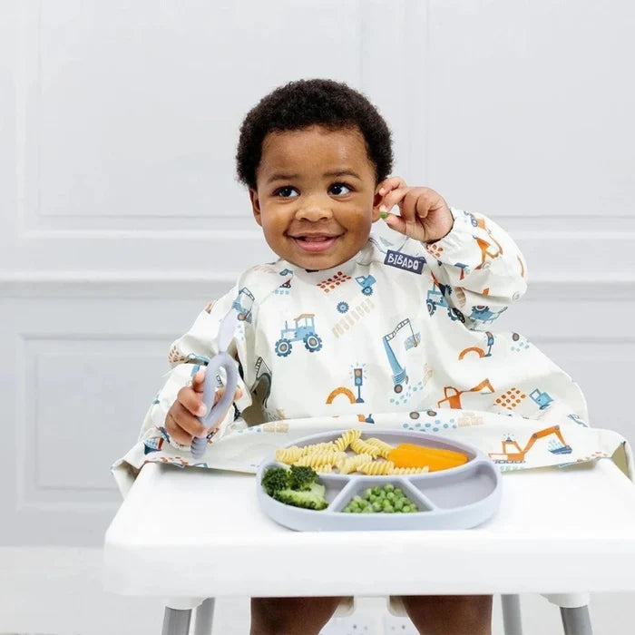 Bibado Long Sleeve Coverall Weaning Bib - Little Loader - ebebek