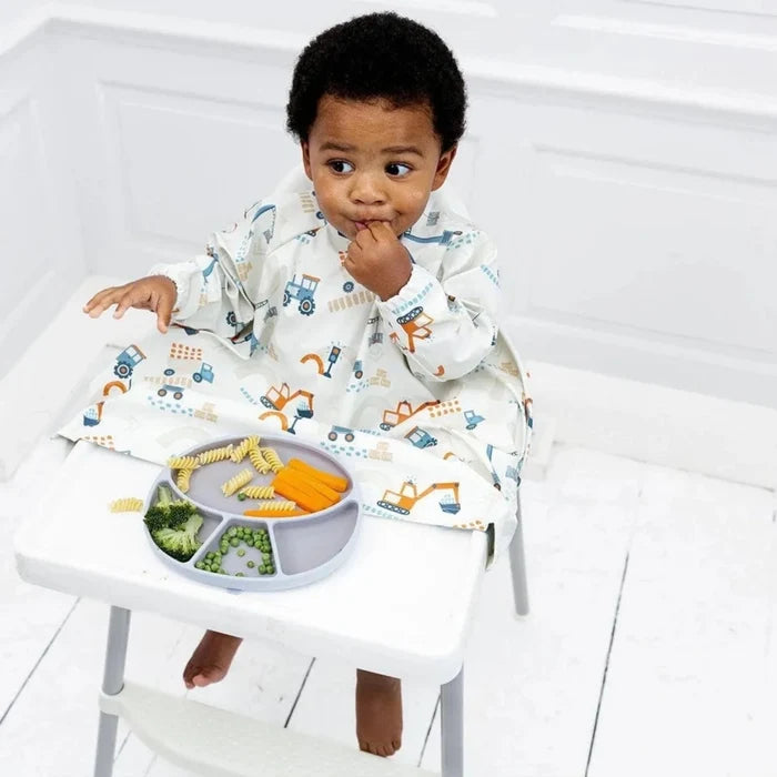 Bibado Long Sleeve Coverall Weaning Bib - Little Loader - ebebek