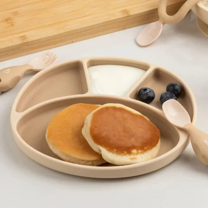 Bibado Silicone Suction Divider Plate - Fawn - ebebek - Black Friday