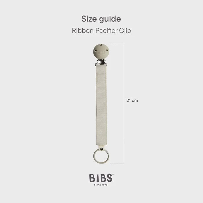BIBS Soother Clip Ribbon - Sand - ebebek - Black Friday
