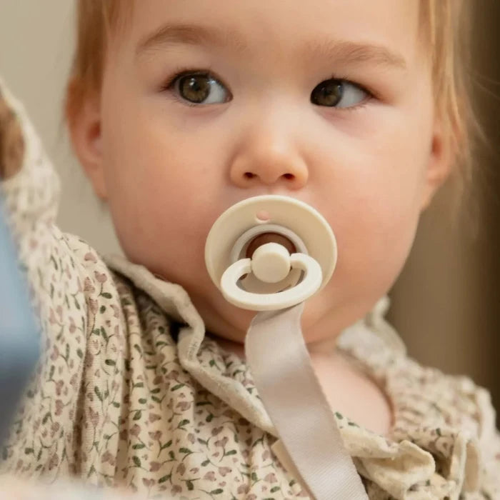BIBS Soother Clip Ribbon - Sand - ebebek - Black Friday
