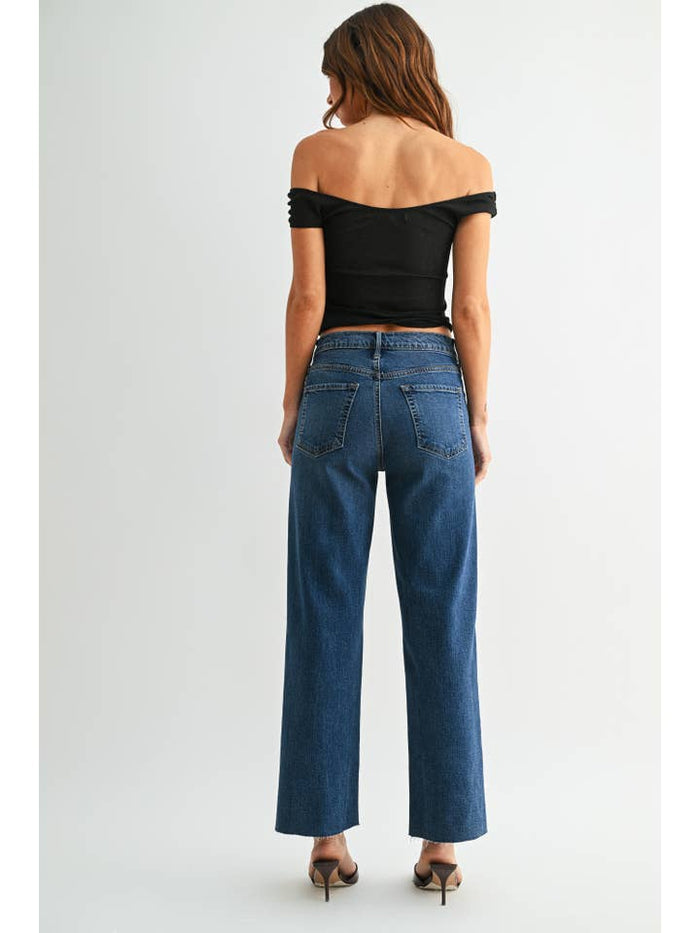 Blake Classic Straight Denim - Dark Denim