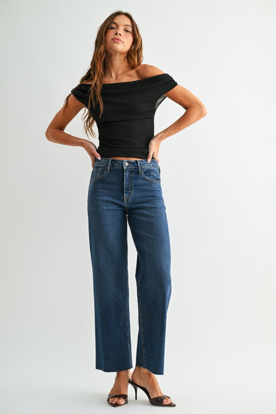 Blake Classic Straight Denim - Dark Denim
