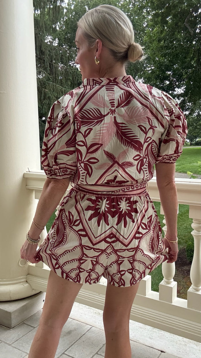 Blake Printed Romper