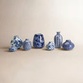 Blue & White Bud Vases