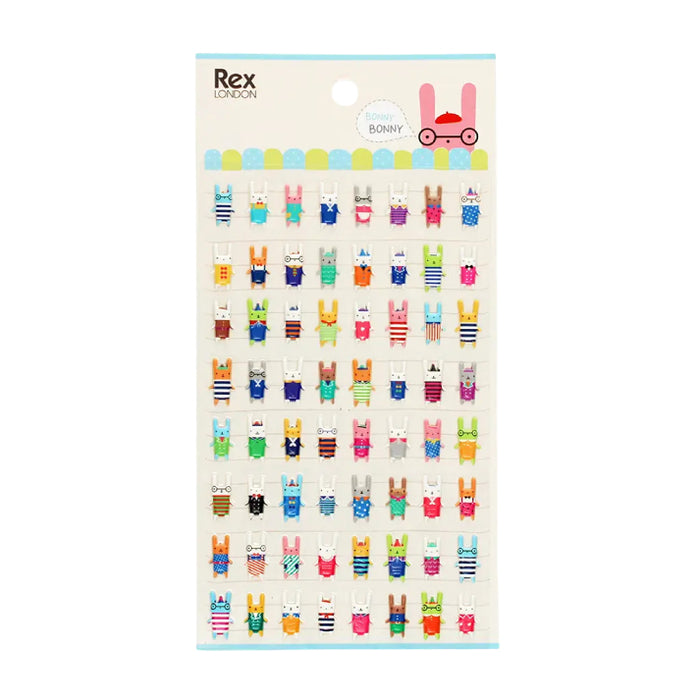 Bonny Bunny 3D Stickers