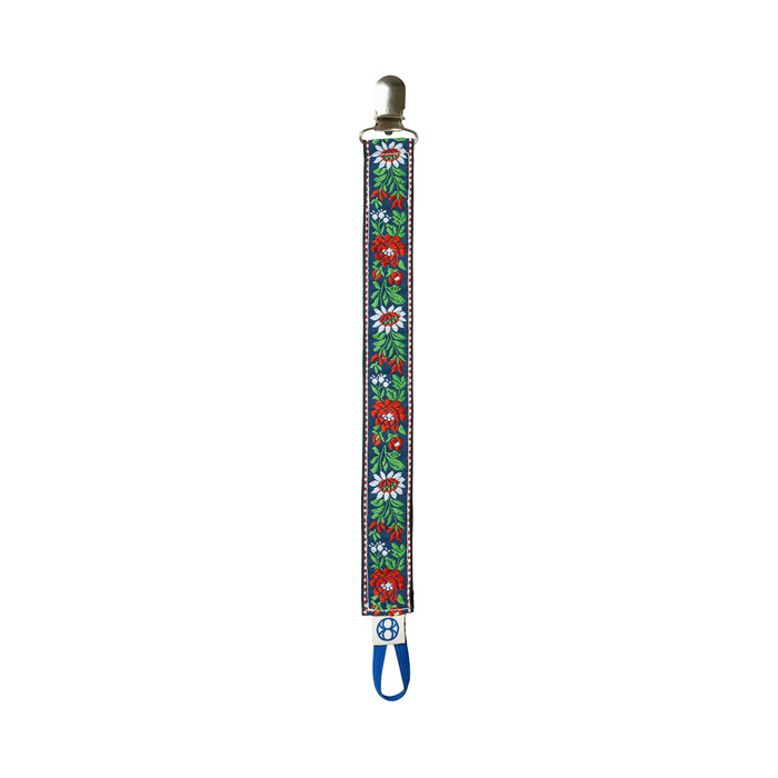 Boo Studio Pacifier Clip Blue