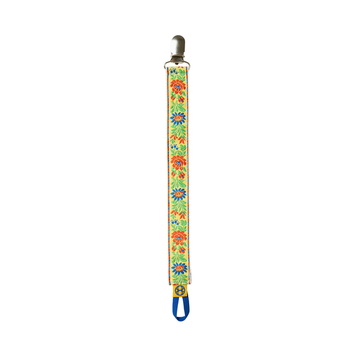 Boo Studio Pacifier Clip Yellow