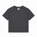 Boxy Loose Fit Tee Charcoal