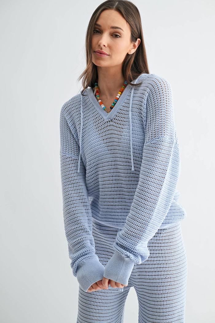 Breezy Crochet Hoodie
