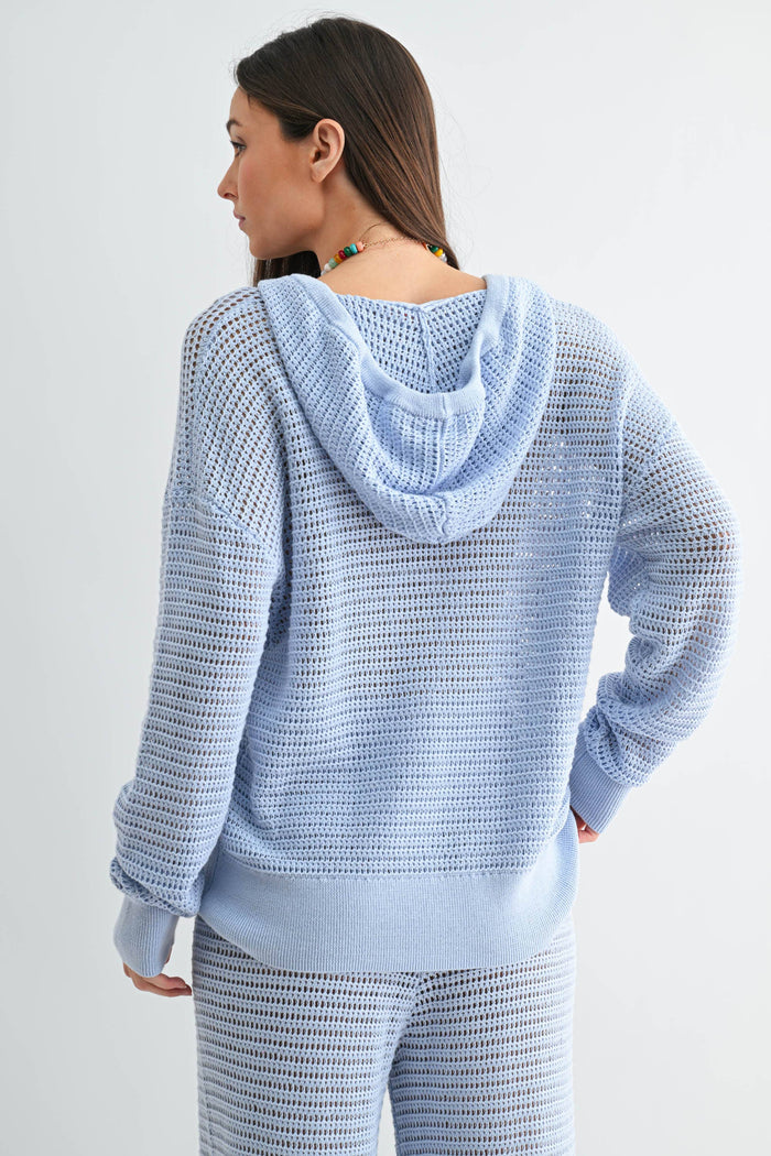 Breezy Crochet Hoodie