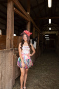Brenda Watercolor Bubble Dress