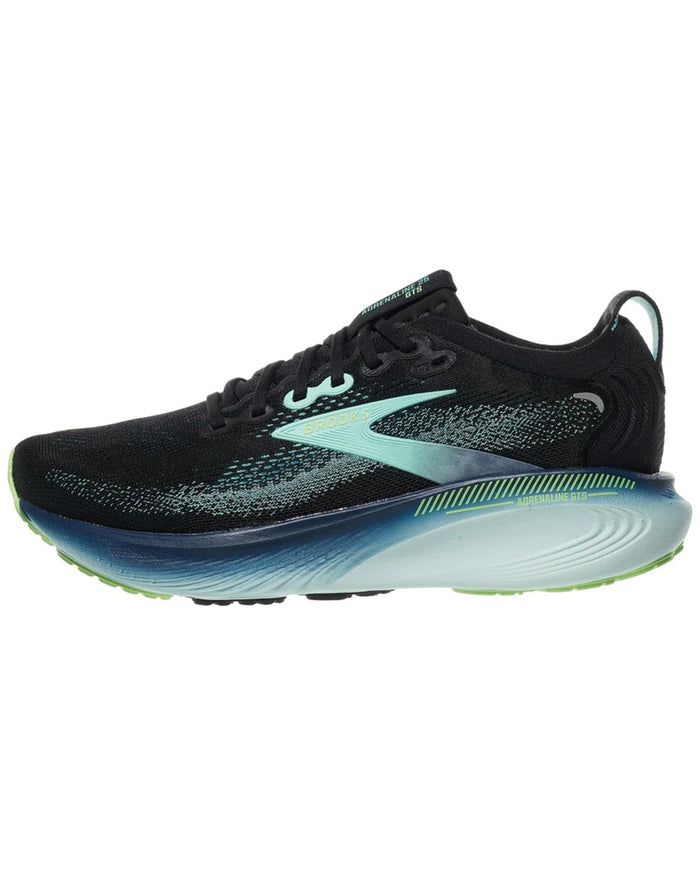 Brooks Men's Adrenaline GTS 25 - Black/Ipanema/Mint