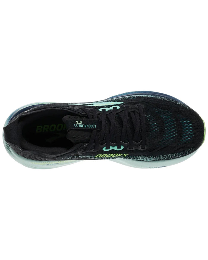 Brooks Men's Adrenaline GTS 25 - Black/Ipanema/Mint