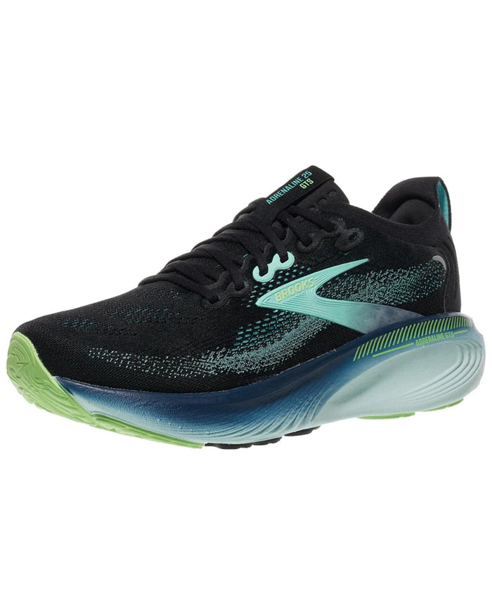 Brooks Men's Adrenaline GTS 25 - Black/Ipanema/Mint