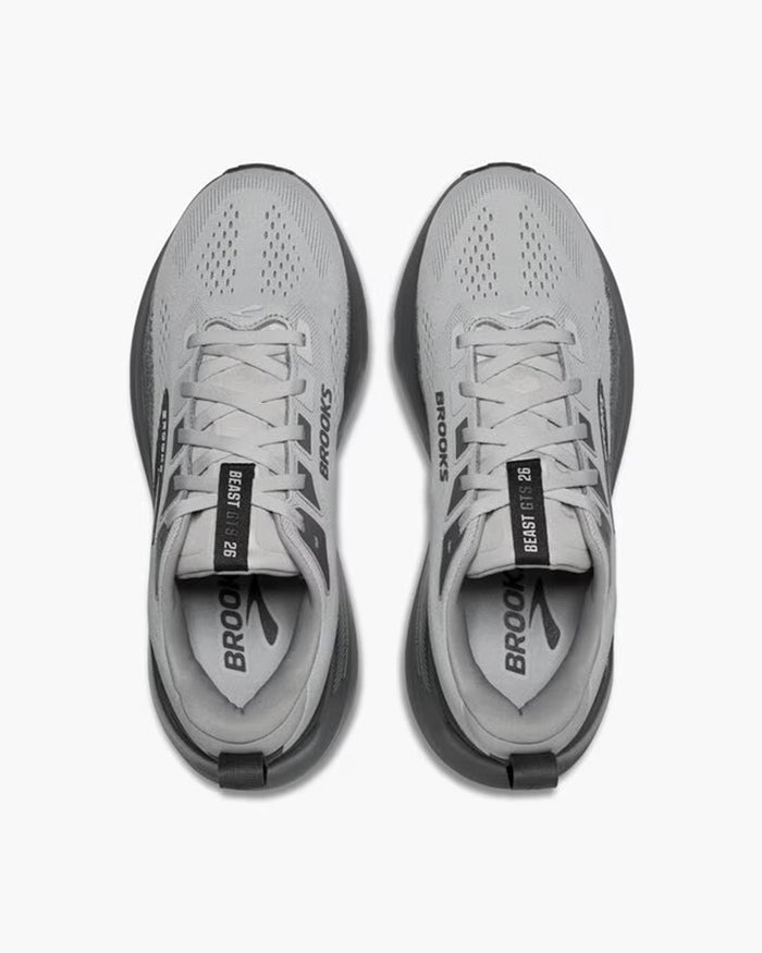 Brooks Men's Beast GTS 26 - Gray/Gray/Blackened Pearl