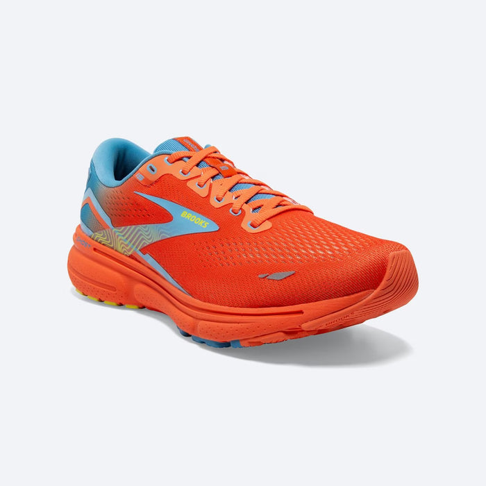 Brooks Men's Ghost 15 - Orange/Blue/Yellow