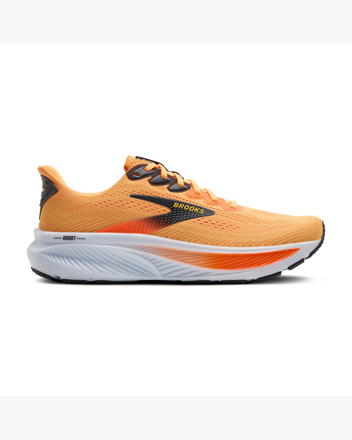 Brooks Men's Ghost 17 - Blazing Orange/Yellow/Ebony