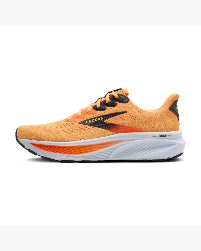 Brooks Men's Ghost 17 - Blazing Orange/Yellow/Ebony