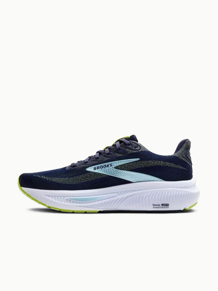 Brooks Men's Ghost 17 - Peacoat/Lime/Blue
