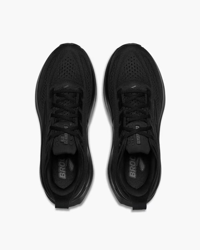 Brooks Men's Glycerin GTS 23 Wide - Black/Black/Ebony