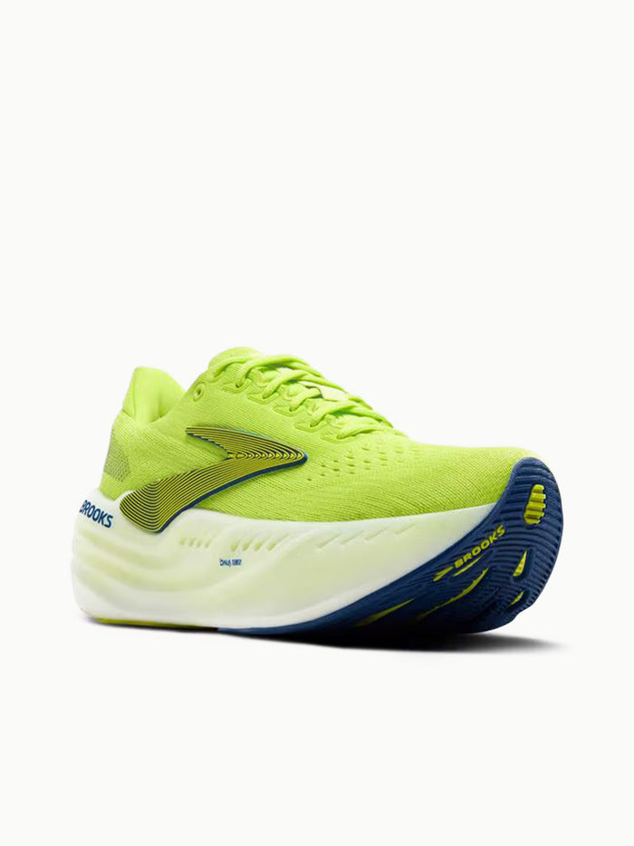 Brooks Men's Glycerin Max - Lime/Navy Peony/White