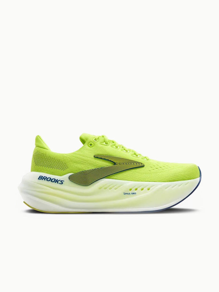 Brooks Men's Glycerin Max - Lime/Navy Peony/White