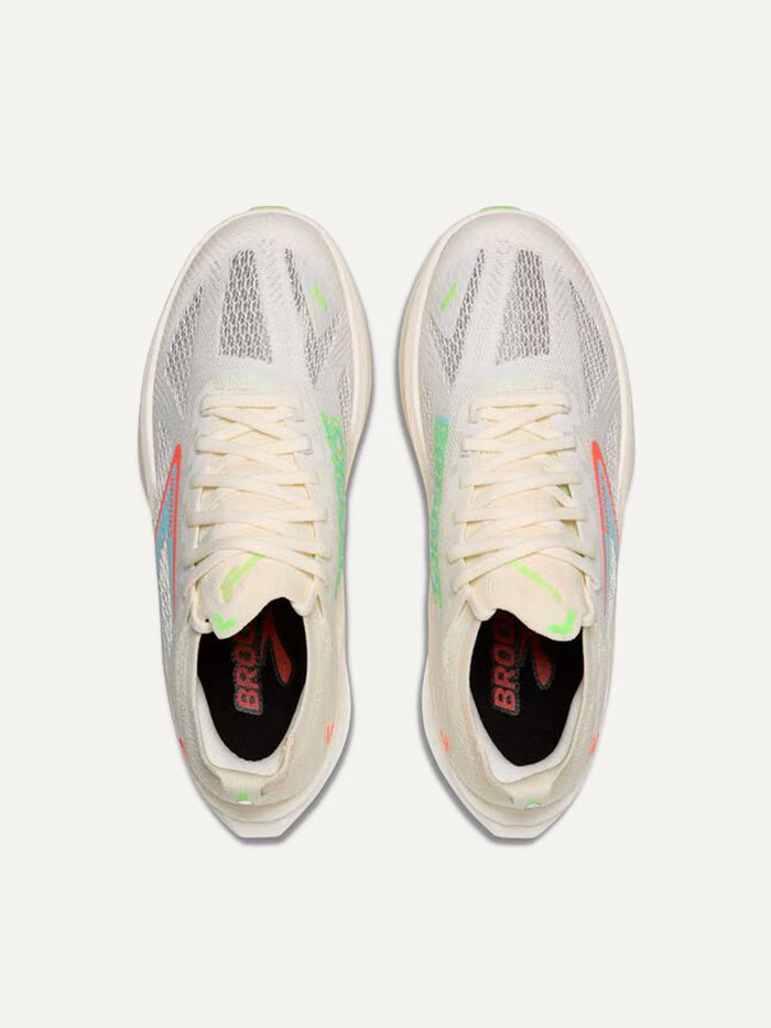 Brooks Men's Hyperion Max 3 - Coconut/Green Gecko/Pink Clay