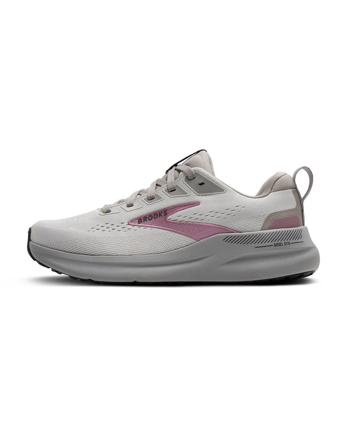 Brooks Women's Ariel GTS 26 - Oyster Mushroom/Alloy/Pin