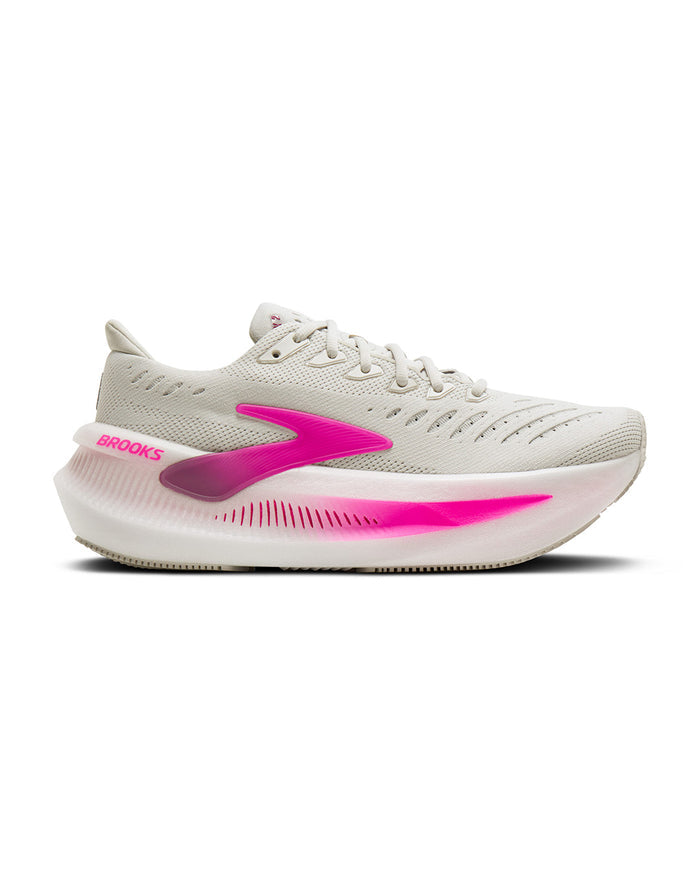 Brooks Women's Glycerin Max 2 - Oyster/Argyle/Cyber Pink