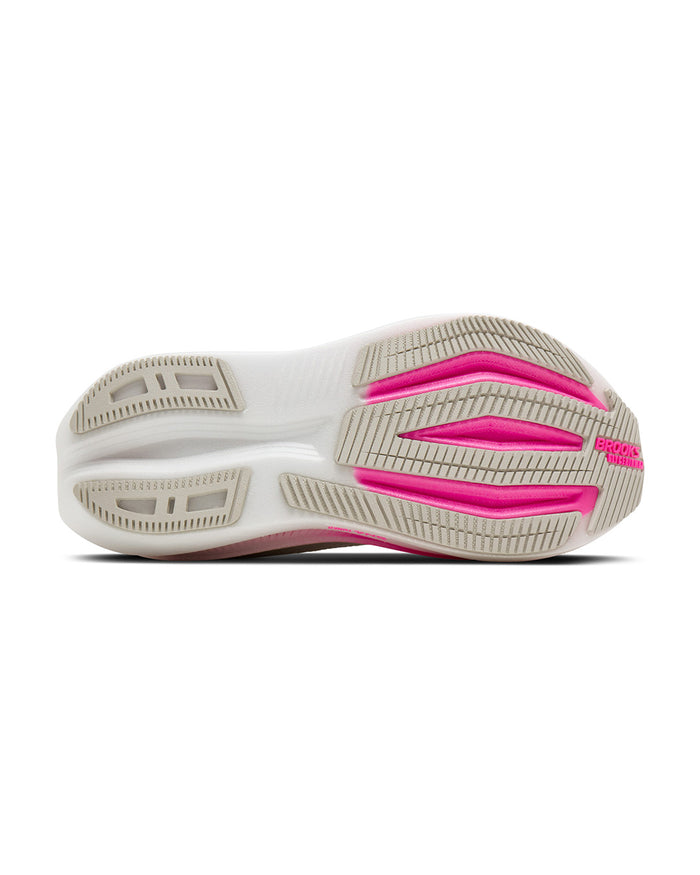 Brooks Women's Glycerin Max 2 - Oyster/Argyle/Cyber Pink