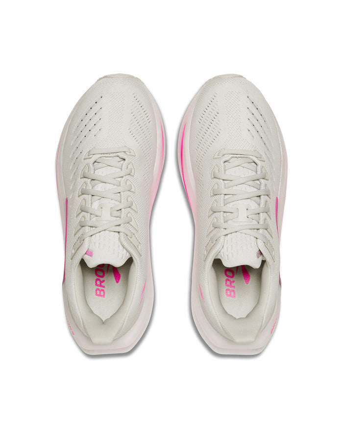 Brooks Women's Glycerin Max 2 - Oyster/Argyle/Cyber Pink