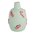 Candy Cane Holiday Vase
