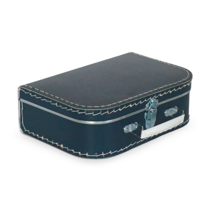 Cardboard Suitcase Dark Blue