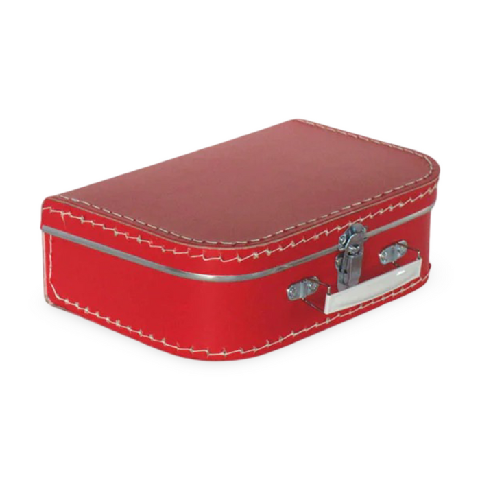 Cardboard Suitcase Red